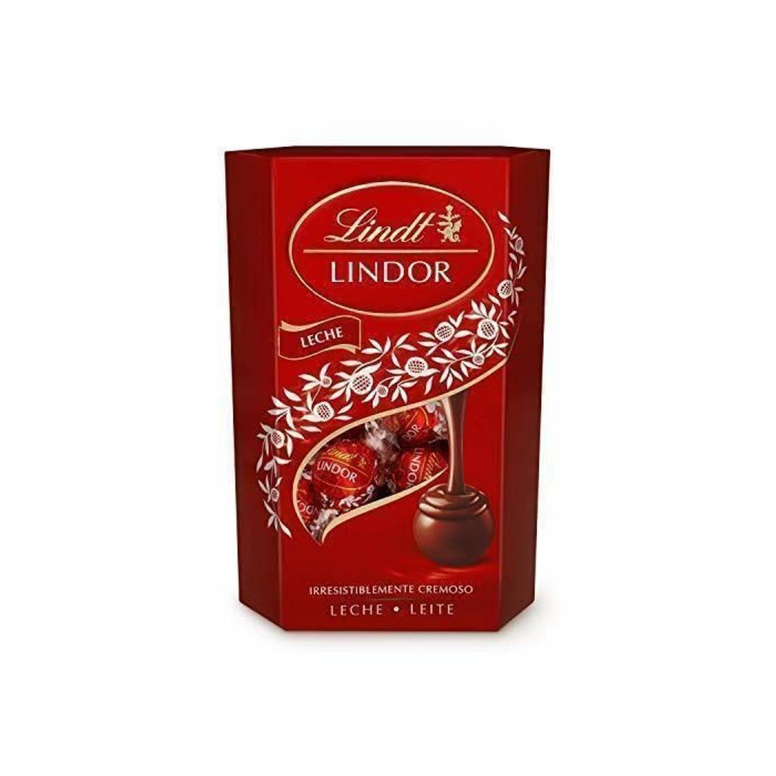 Product Lindt Lindor Bombones de Chocolate con Leche - Aprox. 16 bombones