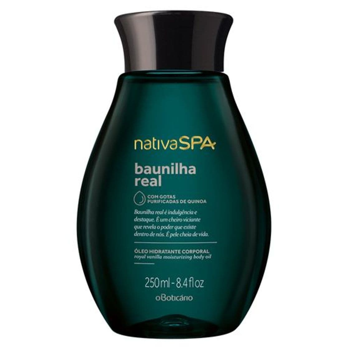 Product Nativa SPA Baunilha Real Óleo Hidratante Corporal 250ml - O