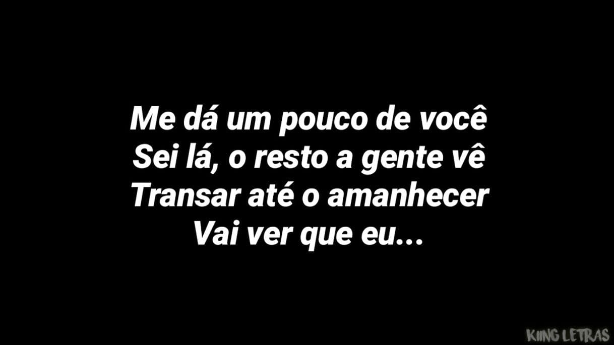 Canción Um Pouco De Você