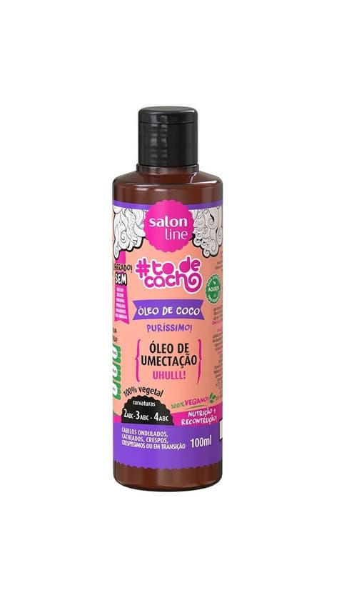 Producto Óleo de umectação de coco Salon line