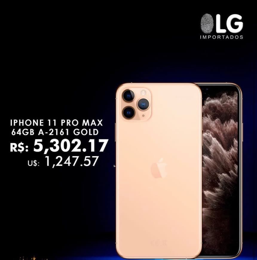 Product CEL APPLE IPHONE 11 PRO MAX 64GB A-2161 GOLD LL 🤩🎉🤳🏻