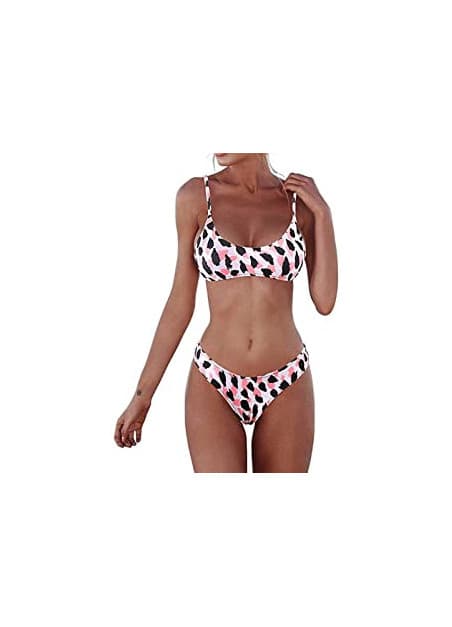 Fashion BaZhaHei Bikini de Mujer Traje de baño de Mujer Bandeau Bandage Bikini