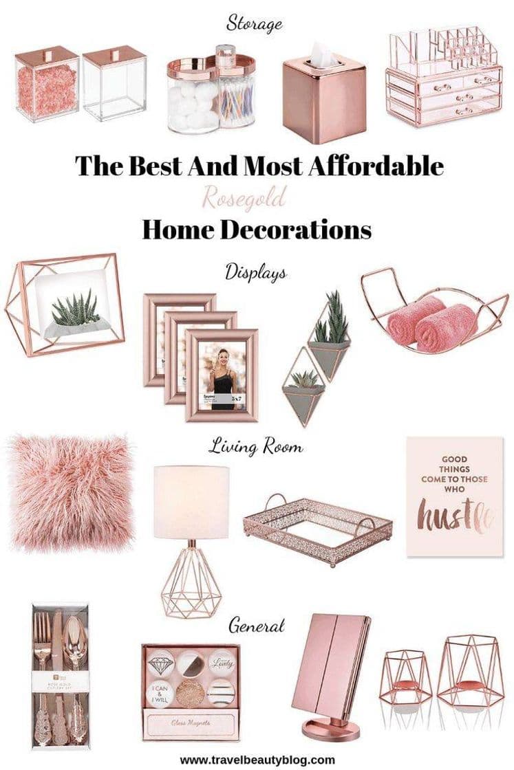 Moda Decoration Rose Gold