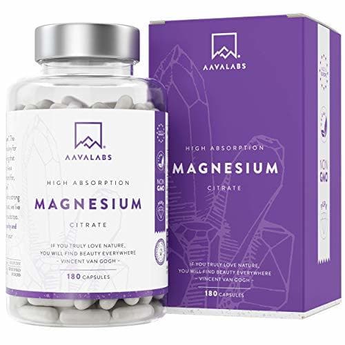 Beauty Suplemento de Citrato de Magnesio [ 400 mg ] de AAVALABS