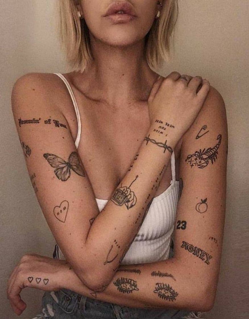 Moda Lindas tatuagens