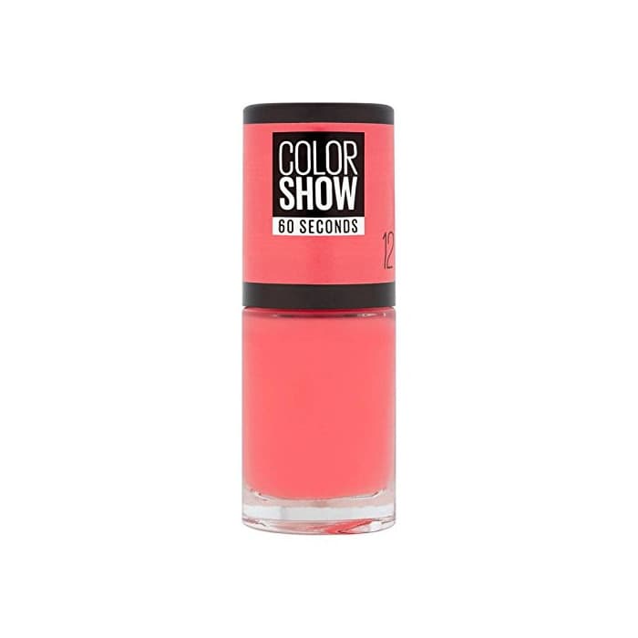 Producto Maybelline Mayb VAO COLOR SHOW NU 12 SUNSET 7ml Coral Crema esmalte