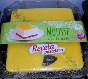 Product Tarta Mousse de limón.