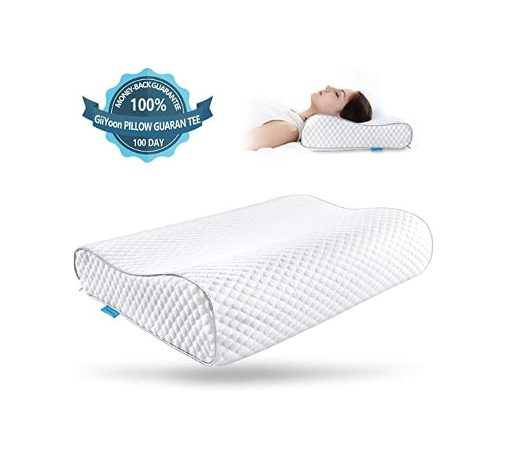 Producto Power Of Nature Almohada Cervical Viscoelastica - Almohada Ortopedica Diseño Ergonómico Terapéutico