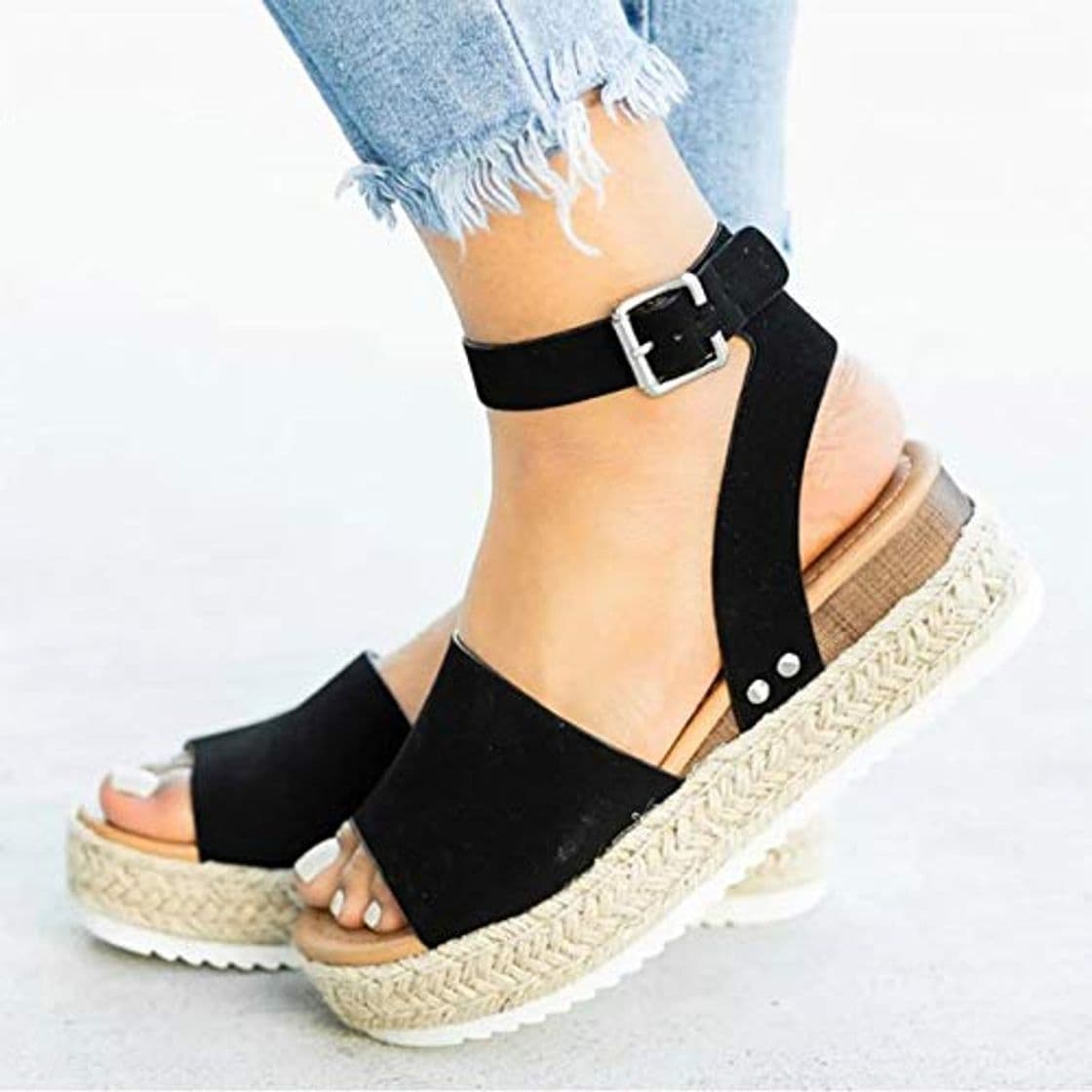 Producto MYSdd Women Sandals Plus Size Wedges Shoes For Women High Heels Sandals