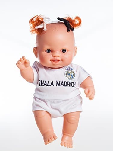 Place Paola Reina- MUÑECA Sara Peque Deporte Real Madrid 21 CM, Multicolor