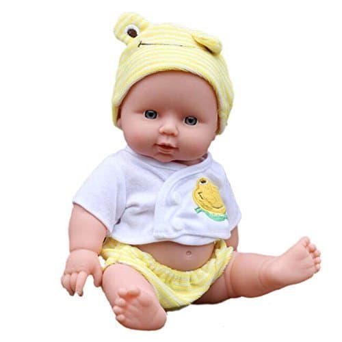 Lugar Amazingdeal365 30cm Reborn Bebé Muñeca realista de Vinilo de Silicona Suave Niños