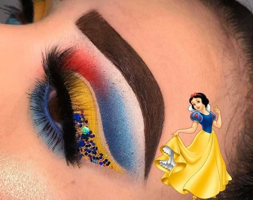 Fashion Inspiração de maquiagem princesas