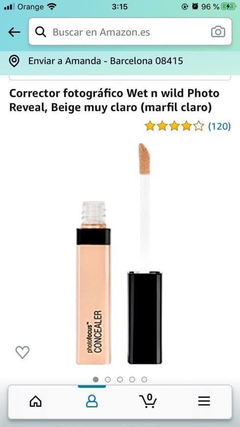 Producto Corrector reveal 