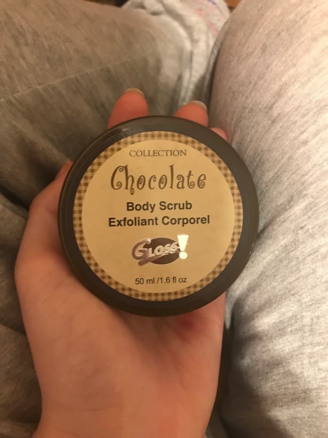 Producto Body scrub chocolate