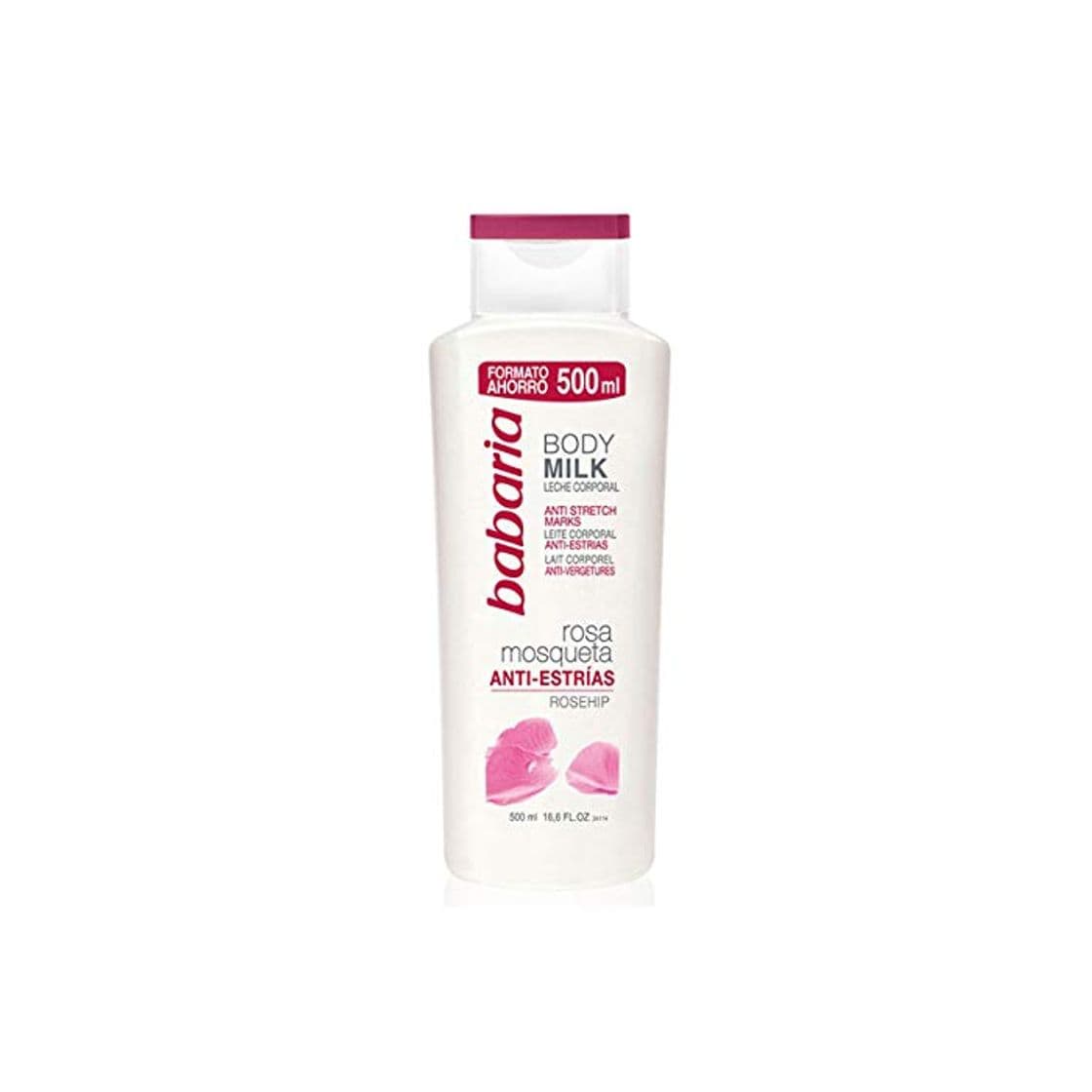 Belleza BABARIA ROSA MOSQUETA ANTI-ESTRIAS BODY MILK 500ML