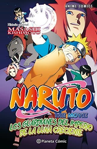 Book Naruto Anime Comic nº 04 Los Guardianes del Imperio de la Luna