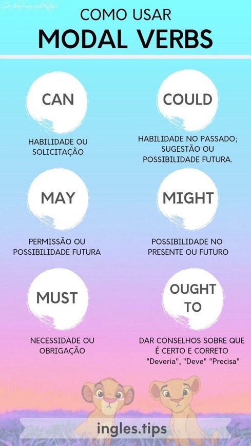 Moda Modal verbs 