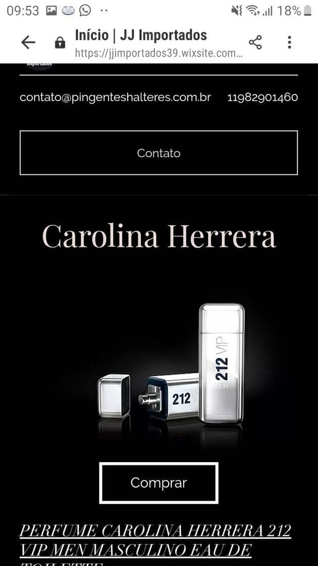 Product LGI perfumes importados - Posts