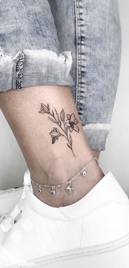 Fashion Tatto flores 💐 