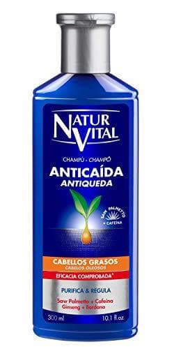 Beauty NATURALEZA Y VIDA SHAMPOO anticaida cabellos grasos 300 ml