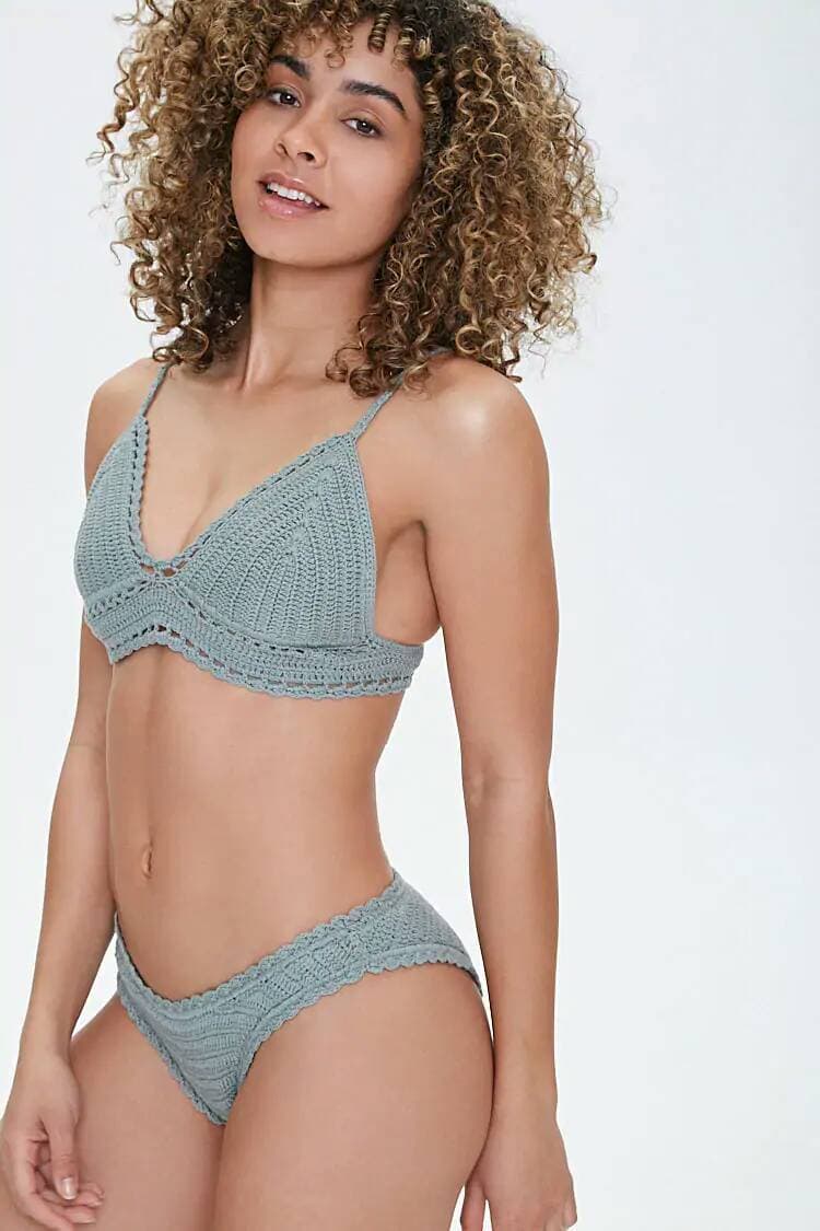 Producto Crochet Low-Rise Bikini Bottoms

