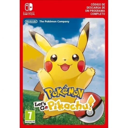 Videogames Pokémon Lets Go Pikachu! Nintendo Switch | PcComponentes.com