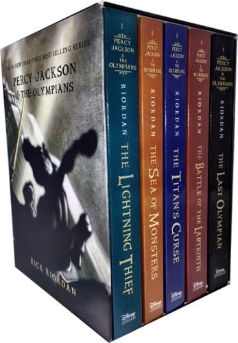 Libro Percy Jackson 5 Books Collection Set Pack The Lightning Thief New