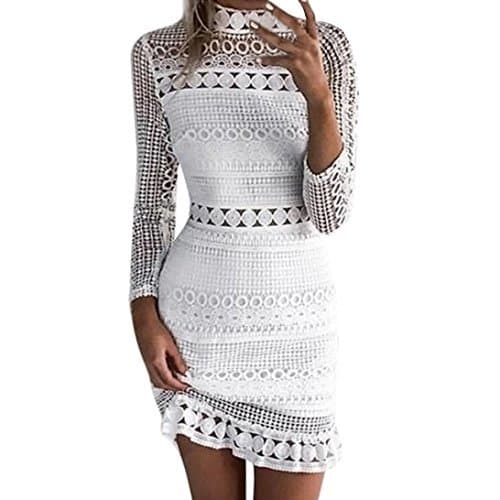 Producto Overdose Womens Sexy Lace Bodycon Cocktail Ladies Party Pencil Midi Dress Imperio