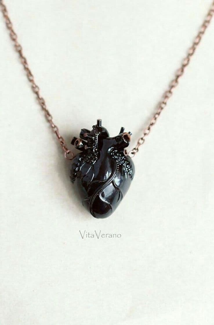 Fashion Heart necklace 🖤