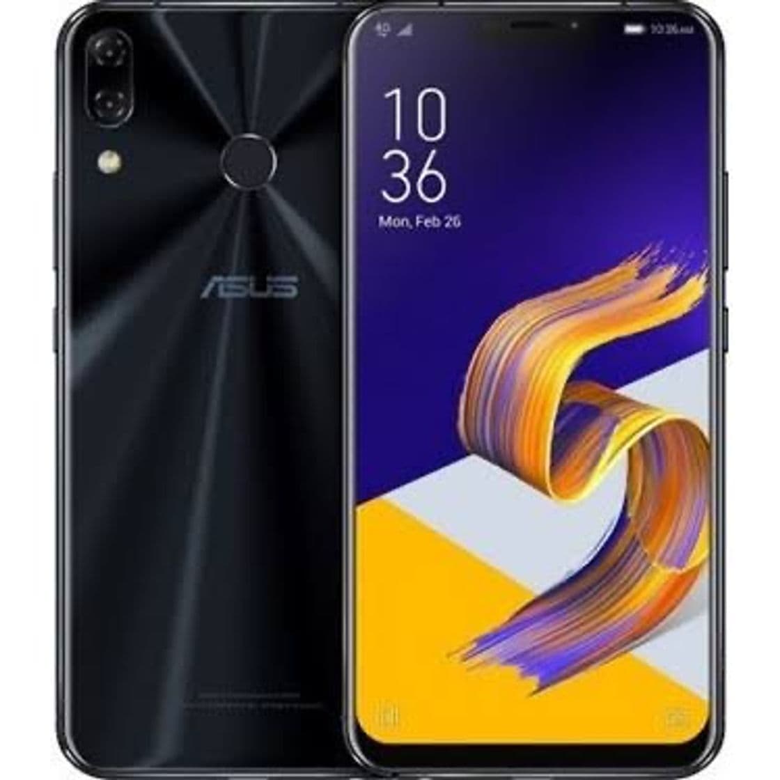 Moda Zenfone 5 Preto Asus com Tela de 6,2”, 4G, 64 GB e Câmera de