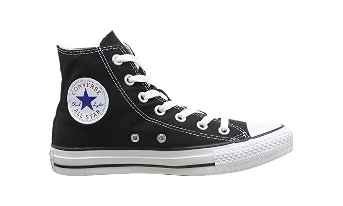 Fashion Converse Chuck Taylor All Star, Zapatillas altas Unisex adulto, Negro (Black), 38