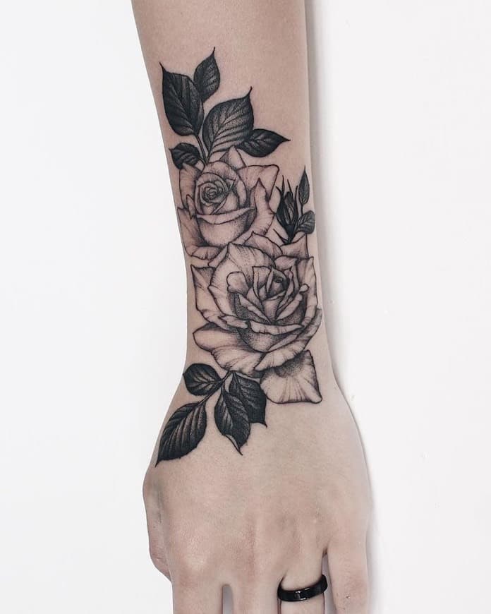 Fashion Tatuagem Flores