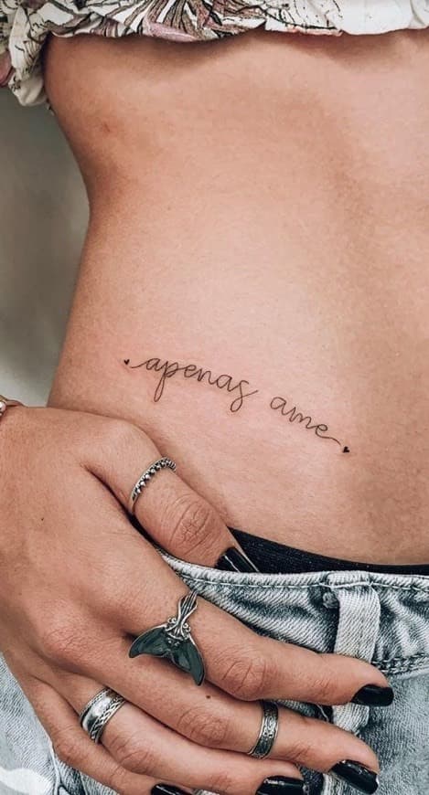 Moda Tatuagem Frase