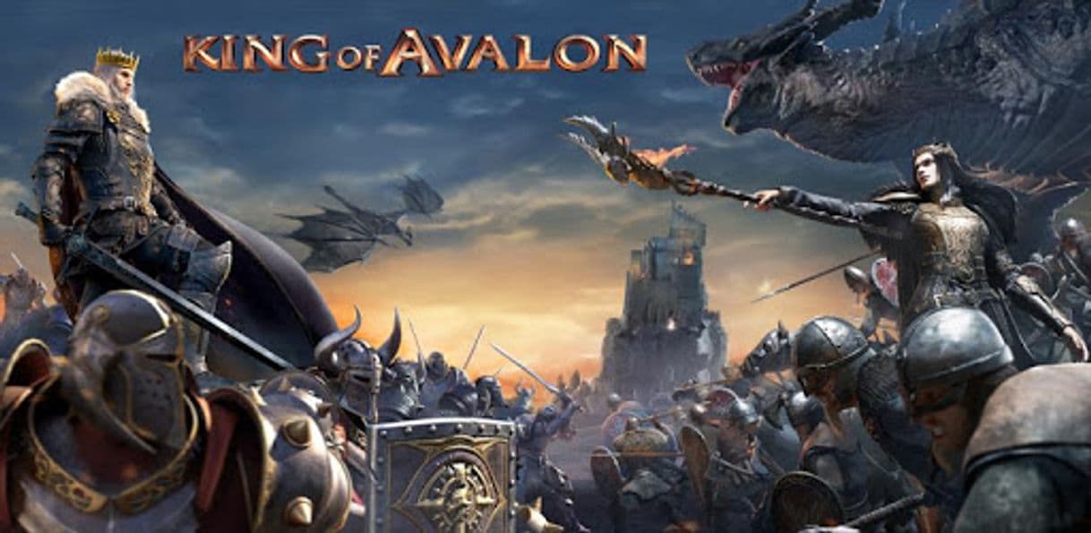 Moda King of Avalon: Dragon War | Multiplayer Strategy 