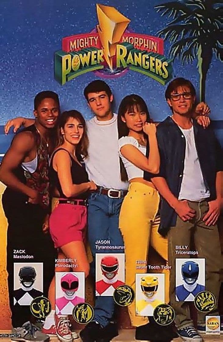 Serie Mighty Morphin Power Rangers 1993 