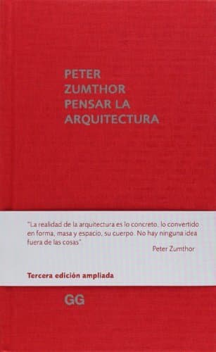 Book Pensar la arquitectura