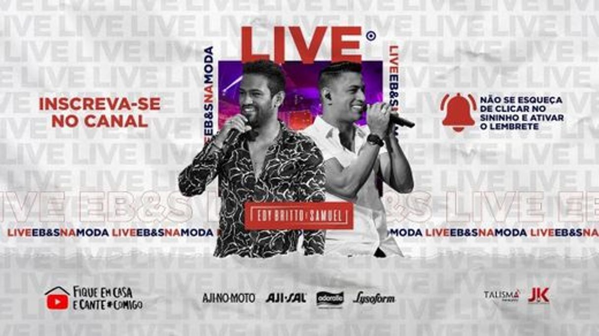 Moda Live Edy Britto e Samuel - Na Moda - YouTube