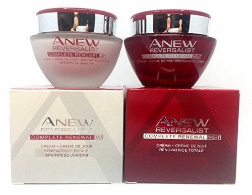 Beauty Avon Anew Reversalist 40 + día SPF25 y crema de noche juego