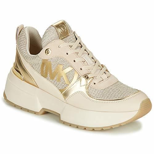 Product Sneakers Mujeres MICHAEL KORS 43R0BLFE7D Ballard Cuero Tejido Beige