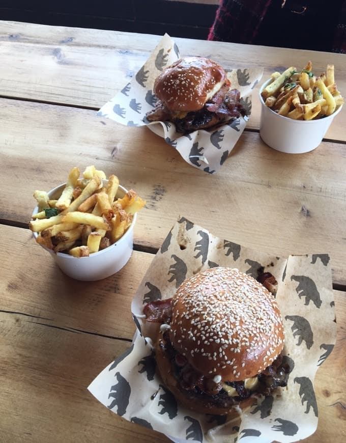 Restaurantes Black Bear Burger Restaurant Shoreditch