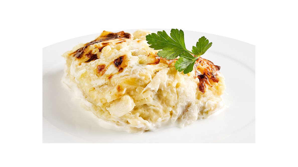 Electronic Bacalhau com natas