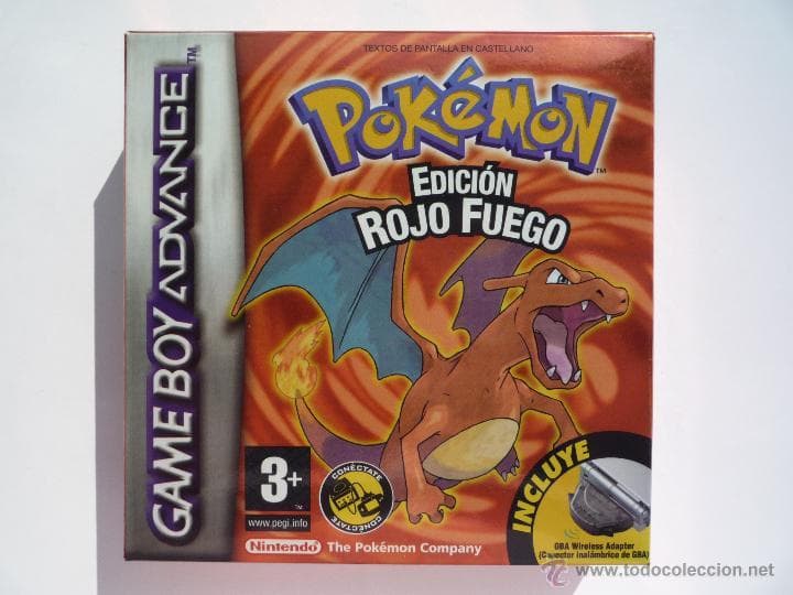 Lugar Pokemon Edición Rojo Fuego Advance