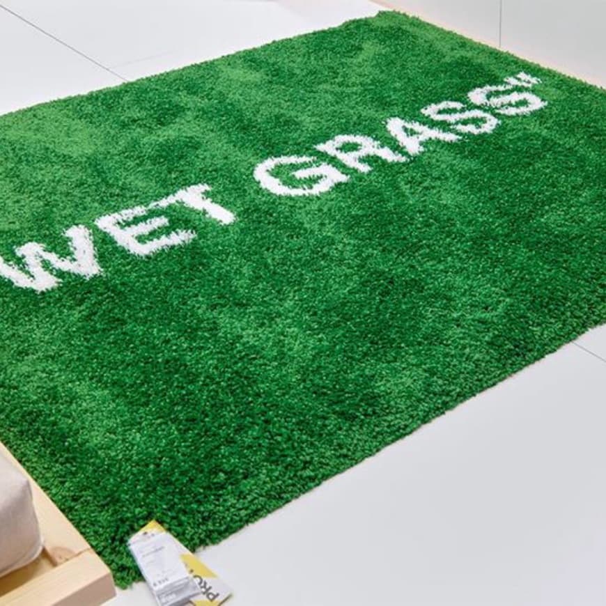 Producto Alfombra ikea x virgil "wet grass"