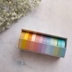 Producto Kit washi tapes rainbow tons pastéis por R$20