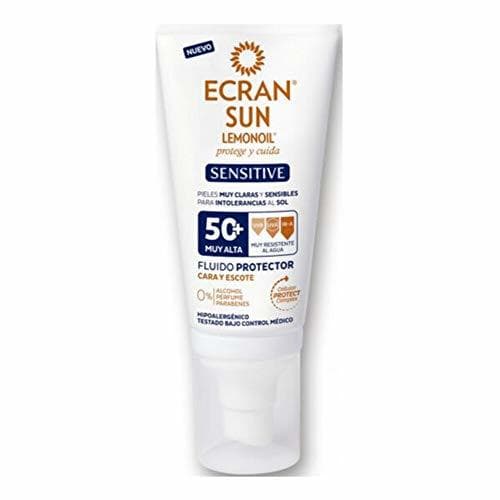 Producto Ecran Sun Lemonoil Crema Facial SPF 50-50 ml