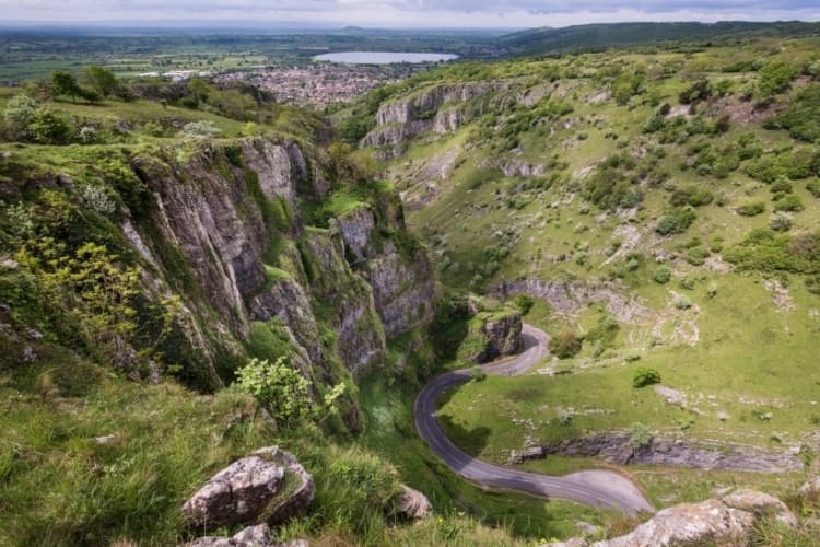 Lugar Cheddar Gorge