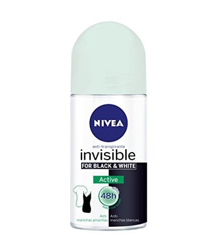 Belleza NIVEA Desodorante Roll-On Invisible For Black & White Active