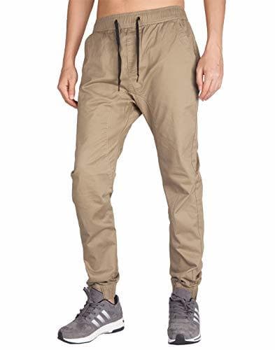 Lugar ITALY MORN Harem Pantalones De Hombre Deporte Chinos Cargo Pantalon Skinny Joggers