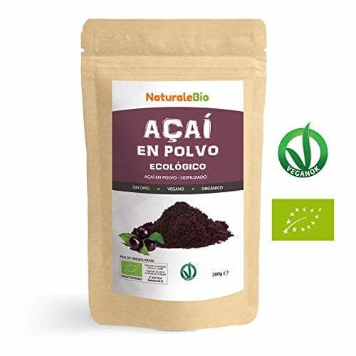 Belleza Bayas de Acai Orgánico en Polvo [Freeze - Dried] 200g