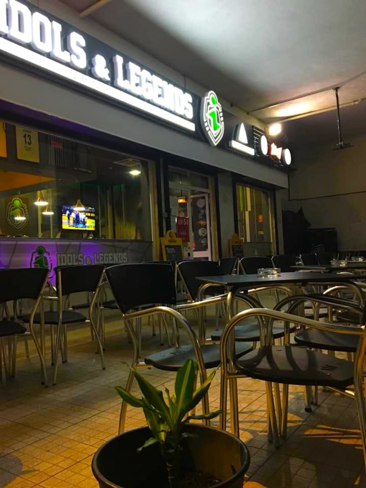 Restaurantes Idols and legends sports Cafe